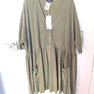 Green medium "The Ray"Finding July dress